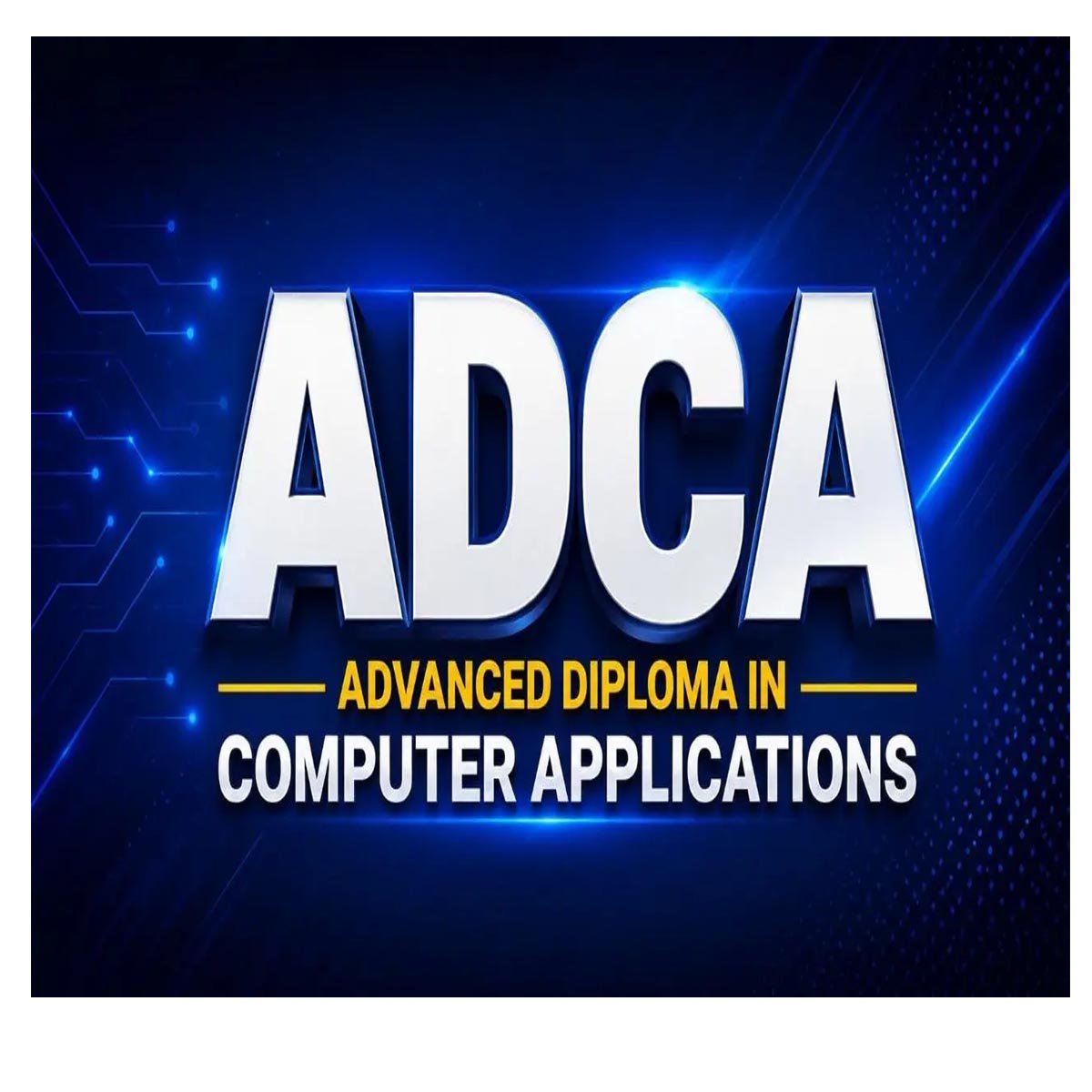 ADVANCE DIPLOMA IN COMPUTER EDUCATION